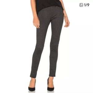 Sanctuary Black and Gray Plaid pants